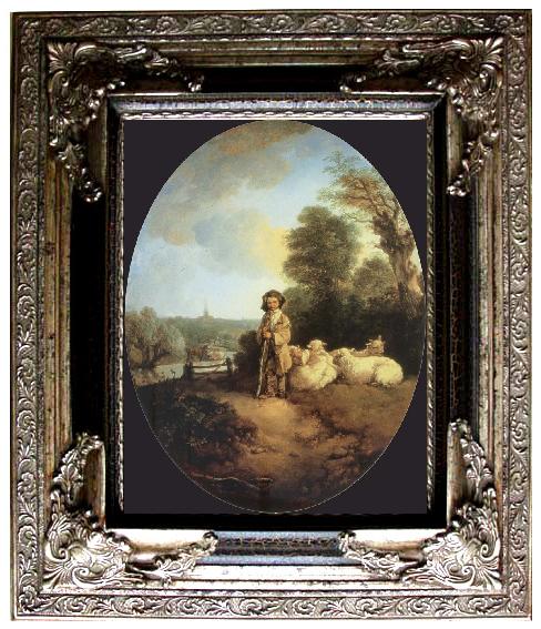 framed  Thomas Gainsborough The Shepherd Boy, Ta053